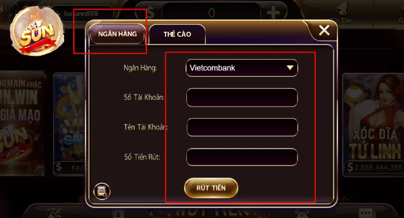 Hướng dẫn rút tiền sonymusic.co.com qua thẻ cào